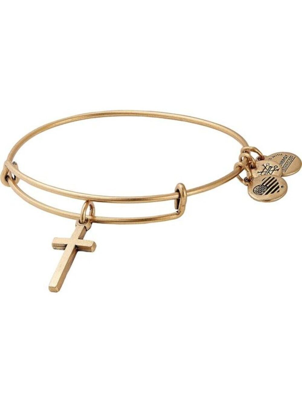 womens cross charm bracelet adjustable expandable bangle faith jewelry gift sets